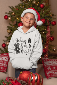 Baking Spirits Bright - Youth Heavy Blend Hooded Sweatshirt