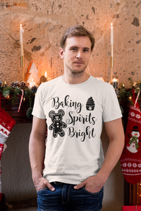 Baking Spirits Bright - Unisex Heavy Cotton Tee