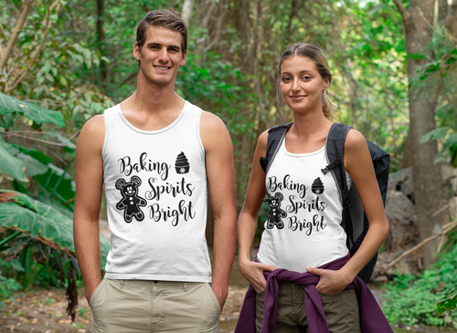 Baking Spirits Bright - Unisex Jersey Tank