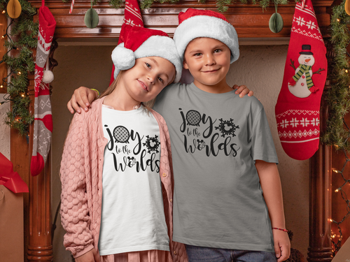 Joy to the Worlds - Kids Heavy Cotton™ Tee